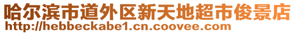 哈爾濱市道外區(qū)新天地超市俊景店