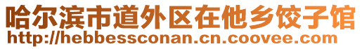 哈爾濱市道外區(qū)在他鄉(xiāng)餃子館