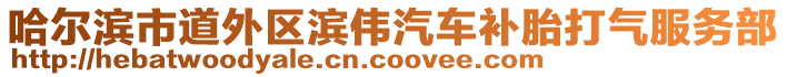 哈爾濱市道外區(qū)濱偉汽車補(bǔ)胎打氣服務(wù)部