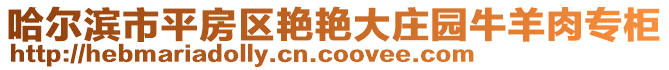 哈爾濱市平房區(qū)艷艷大莊園牛羊肉專柜