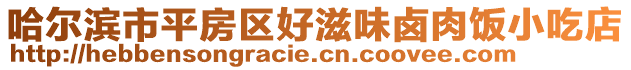哈尔滨市平房区好滋味卤肉饭小吃店