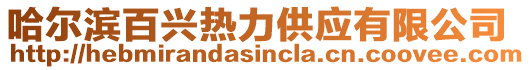 哈爾濱百興熱力供應(yīng)有限公司