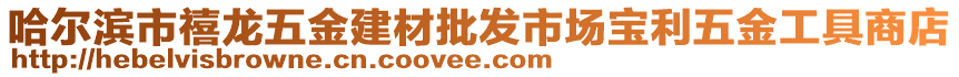 哈爾濱市禧龍五金建材批發(fā)市場寶利五金工具商店