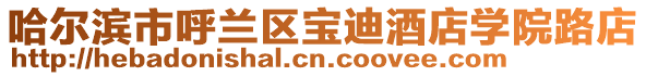 哈爾濱市呼蘭區寶迪酒店學院路店