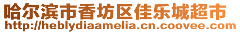 哈爾濱市香坊區(qū)佳樂城超市