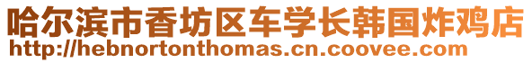 哈爾濱市香坊區車學長韓國炸雞店