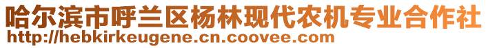 哈爾濱市呼蘭區(qū)楊林現(xiàn)代農(nóng)機(jī)專業(yè)合作社