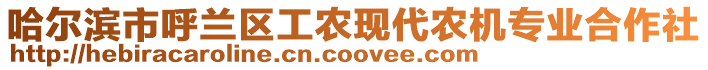 哈爾濱市呼蘭區(qū)工農(nóng)現(xiàn)代農(nóng)機(jī)專(zhuān)業(yè)合作社