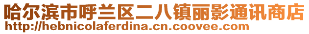 哈爾濱市呼蘭區二八鎮麗影通訊商店