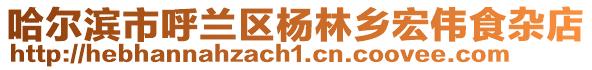 哈爾濱市呼蘭區楊林鄉宏偉食雜店