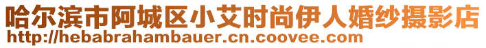 哈尔滨市阿城区小艾时尚伊人婚纱摄影店