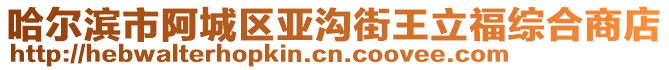 哈爾濱市阿城區(qū)亞溝街王立福綜合商店