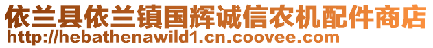 依蘭縣依蘭鎮(zhèn)國輝誠信農(nóng)機(jī)配件商店