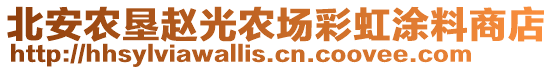 北安农垦赵光农场彩虹涂料商店