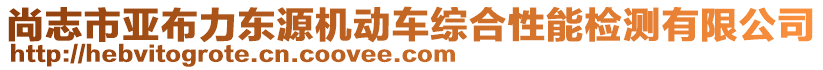 尚志市亞布力東源機動車綜合性能檢測有限公司