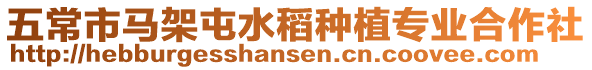 五常市馬架屯水稻種植專業合作社