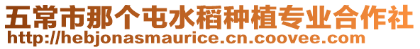 五常市那個屯水稻種植專業合作社