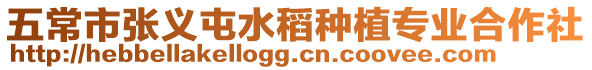 五常市張義屯水稻種植專業(yè)合作社