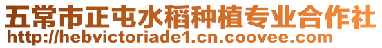 五常市正屯水稻種植專業(yè)合作社