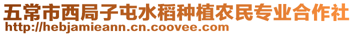 五常市西局子屯水稻種植農民專業合作社