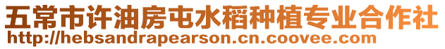 五常市許油房屯水稻種植專業合作社