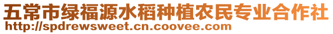 五常市綠福源水稻種植農民專業合作社