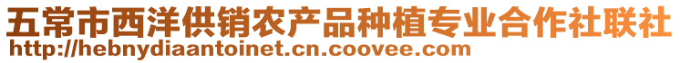 五常市西洋供銷農產品種植專業合作社聯社
