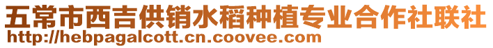 五常市西吉供銷水稻種植專業(yè)合作社聯社