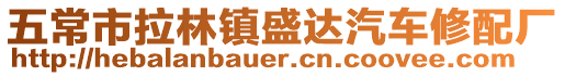 五常市拉林鎮盛達汽車修配廠