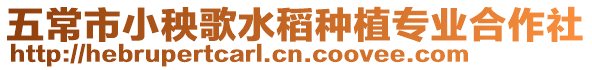 五常市小秧歌水稻種植專業合作社