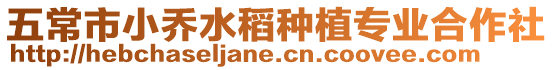 五常市小喬水稻種植專業合作社