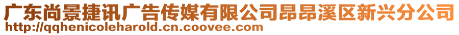 廣東尚景捷訊廣告?zhèn)髅接邢薰景喊合獏^(qū)新興分公司