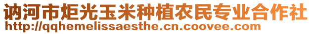 訥河市炬光玉米種植農(nóng)民專業(yè)合作社