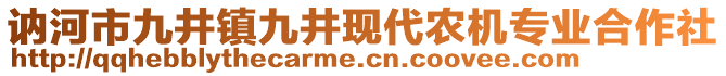 訥河市九井鎮(zhèn)九井現(xiàn)代農(nóng)機專業(yè)合作社