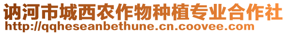 訥河市城西農(nóng)作物種植專業(yè)合作社