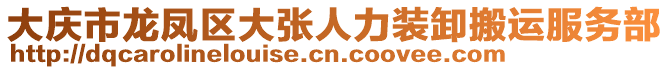 大慶市龍鳳區(qū)大張人力裝卸搬運(yùn)服務(wù)部