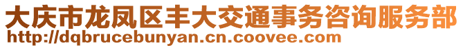 大慶市龍鳳區(qū)豐大交通事務(wù)咨詢服務(wù)部