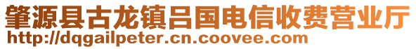 肇源縣古龍鎮(zhèn)呂國電信收費營業(yè)廳