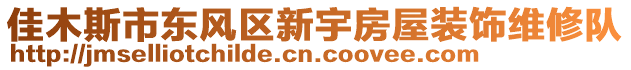 佳木斯市東風區新宇房屋裝飾維修隊