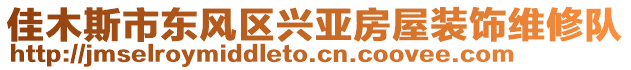 佳木斯市東風區興亞房屋裝飾維修隊