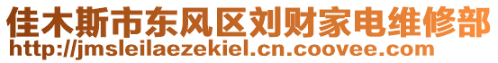 佳木斯市东风区刘财家电维修部