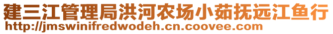 建三江管理局洪河农场小茹抚远江鱼行