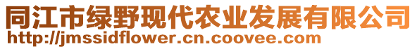 同江市綠野現(xiàn)代農(nóng)業(yè)發(fā)展有限公司