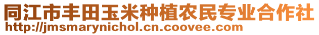 同江市豐田玉米種植農(nóng)民專業(yè)合作社