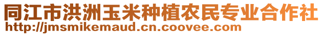 同江市洪洲玉米種植農(nóng)民專業(yè)合作社