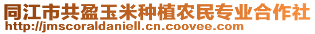 同江市共盈玉米種植農(nóng)民專業(yè)合作社