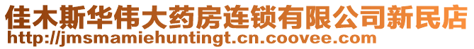 佳木斯華偉大藥房連鎖有限公司新民店