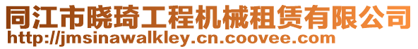 同江市曉琦工程機(jī)械租賃有限公司