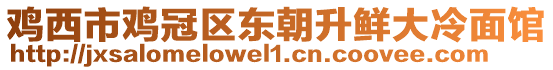 雞西市雞冠區東朝升鮮大冷面館