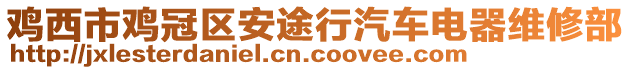 雞西市雞冠區(qū)安途行汽車電器維修部